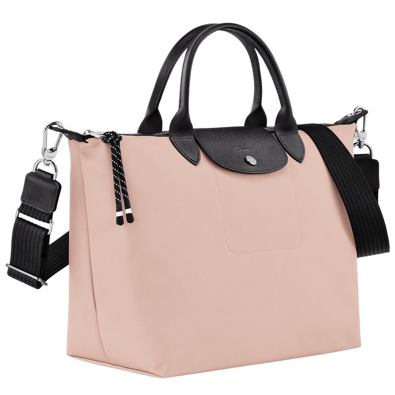 long champ Le Pliage Energy L Recycled canvas Férfi Kézitáska Nude | HUUZ7495