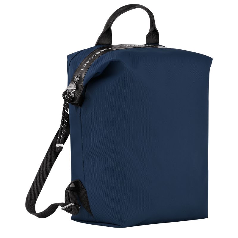 long champ Le Pliage Energy L Recycled canvas Női Hátizsákok Sötétkék | HUVR8759