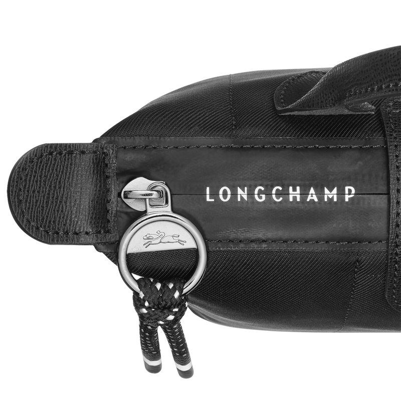 long champ Le Pliage Energy Recycled canvas Férfi Pouches Fekete | HUZU7300