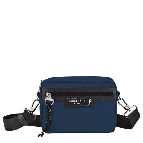 long champ Le Pliage Energy S Camera Recycled canvas Férfi Crossbody Táska Sötétkék | HUJP7576