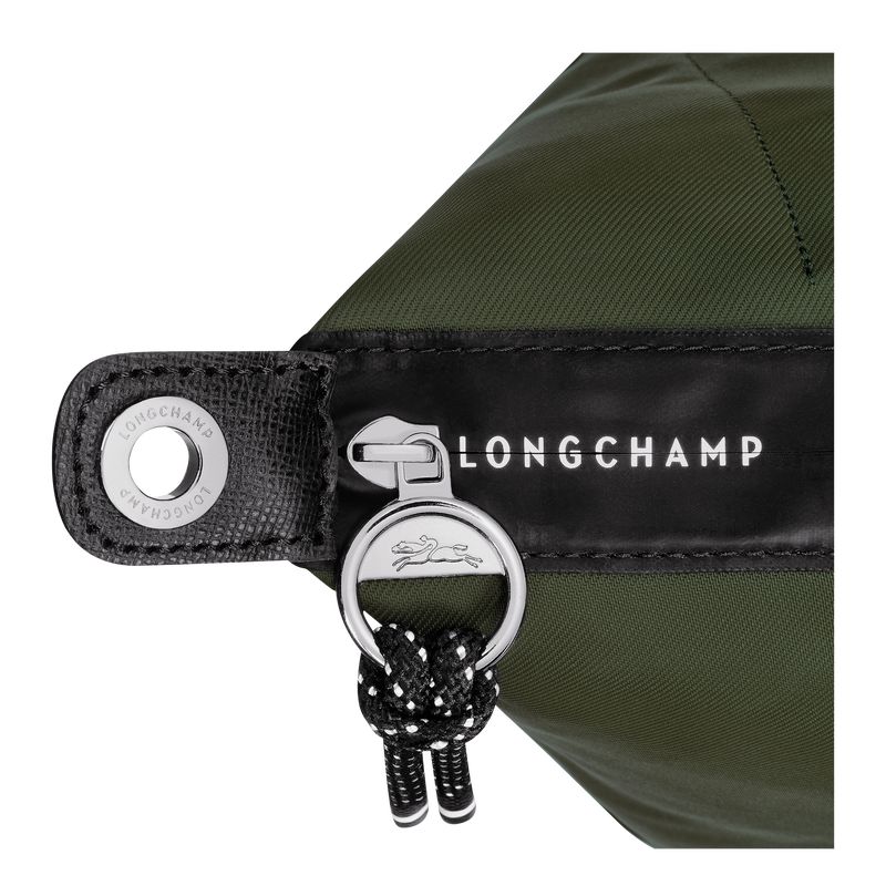 long champ Le Pliage Energy S Recycled canvas Női Kézitáska Khaki | HUNW9229