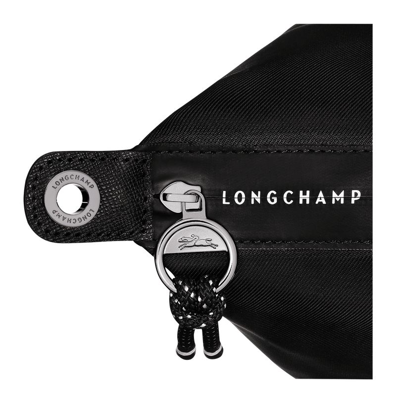 long champ Le Pliage Energy S Recycled canvas Női Kézitáska Fekete | HUXY9225