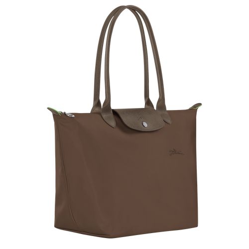 long champ Le Pliage Green L Tote Recycled canvas Női Válltáskák Terra | HUMQ8814