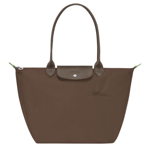 long champ Le Pliage Green L Tote Recycled canvas Női Válltáskák Terra | HUMQ8814