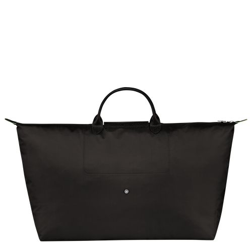 long champ Le Pliage Green M Recycled canvas Női Utazótáskák Fekete | HUAH8279