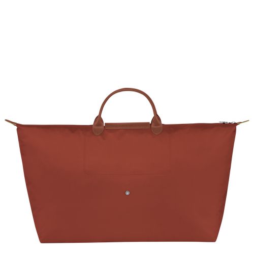 long champ Le Pliage Green M Recycled canvas Női Utazótáskák Chestnut | HUPJ8278