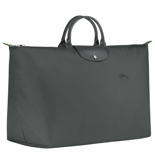 long champ Le Pliage Green M Recycled canvas Női Utazótáskák Graphite | HUTC8273