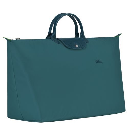 long champ Le Pliage Green M Recycled canvas Női Utazótáskák Páva | HURV8272