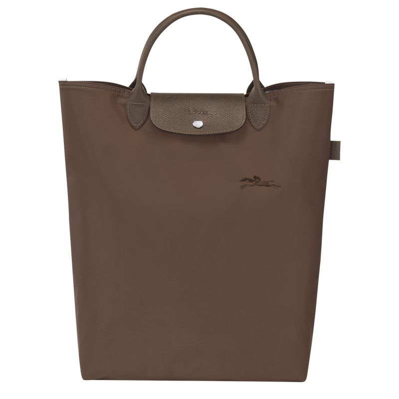 long champ Le Pliage Green M Tote Canvas Női Kézitáska Terra | HULI9238