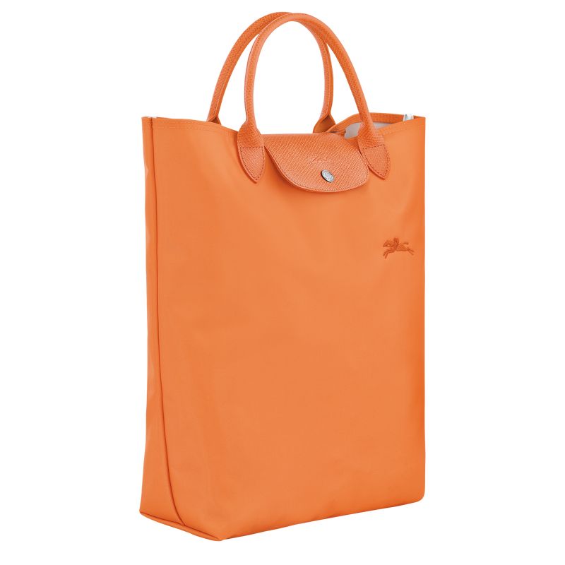 long champ Le Pliage Green M Tote Canvas Férfi Kézitáska Narancssárga | HUDF7501