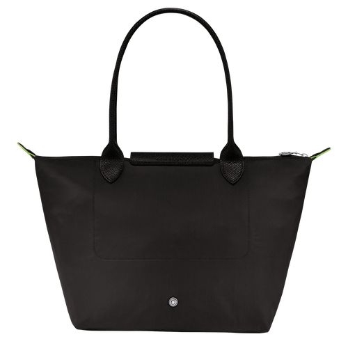 long champ Le Pliage Green M Tote Recycled canvas Női Válltáskák Fekete | HUVR8811