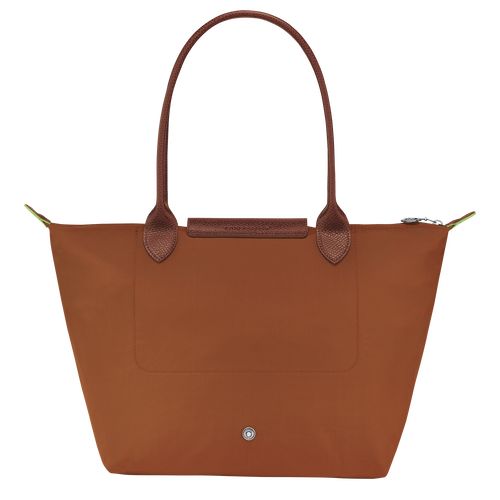 long champ Le Pliage Green M Tote Recycled canvas Női Válltáskák Cognac | HUXY8809