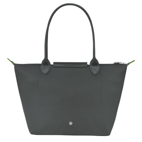 long champ Le Pliage Green M Tote Recycled canvas Női Válltáskák Graphite | HUEB8786