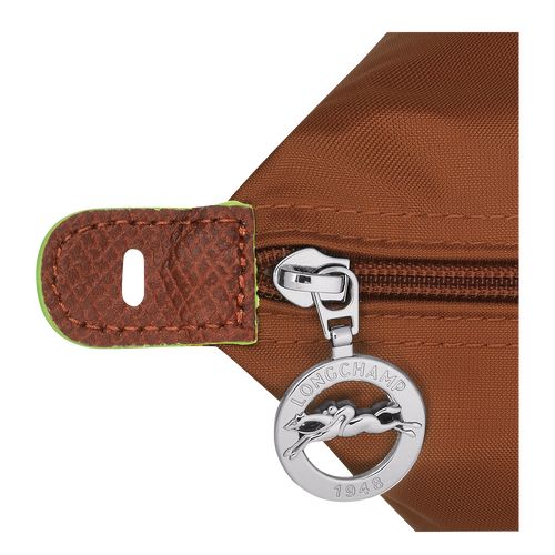 long champ Le Pliage Green S Recycled canvas Női Utazótáskák Cognac | HUGS8283