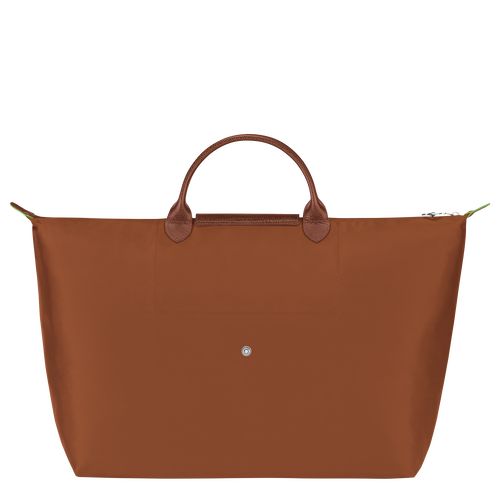 long champ Le Pliage Green S Recycled canvas Férfi Utazótáskák Cognac | HUXY7197