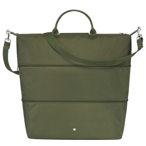 long champ Le Pliage Green expandable Recycled canvas Női Utazótáskák Forest | HUQM8269