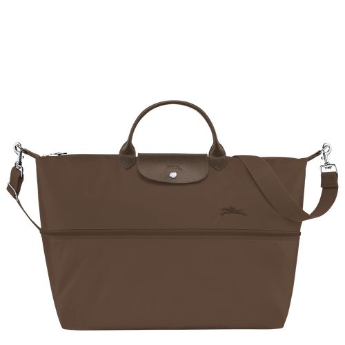 long champ Le Pliage Green expandable Recycled canvas Női Utazótáskák Terra | HUWN8267