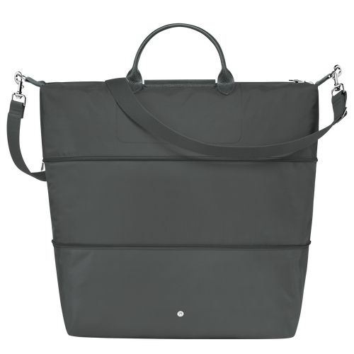 long champ Le Pliage Green expandable Recycled canvas Női Utazótáskák Graphite | HUEB8266