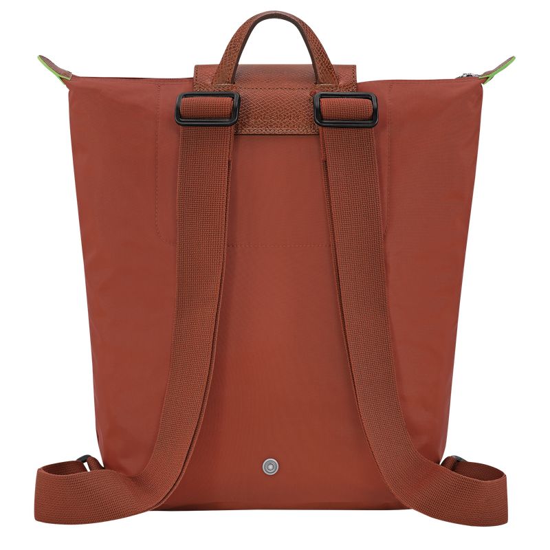 long champ Le Pliage M Canvas Női Hátizsákok Chestnut | HUFD8750