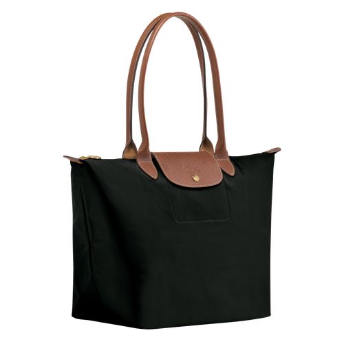 long champ Le Pliage Original L Tote Recycled canvas Női Válltáskák Fekete | HUJP8805