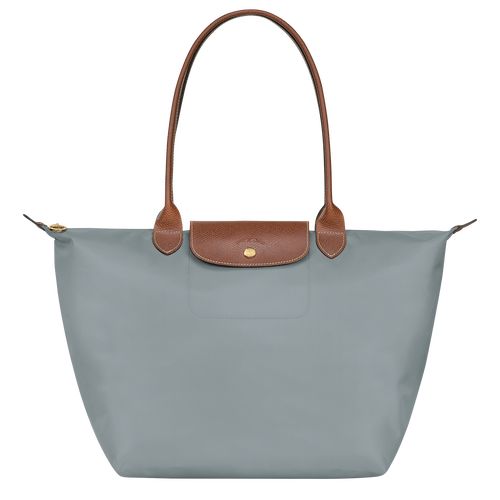 long champ Le Pliage Original L Tote Recycled canvas Női Válltáskák Steel | HUFD8802