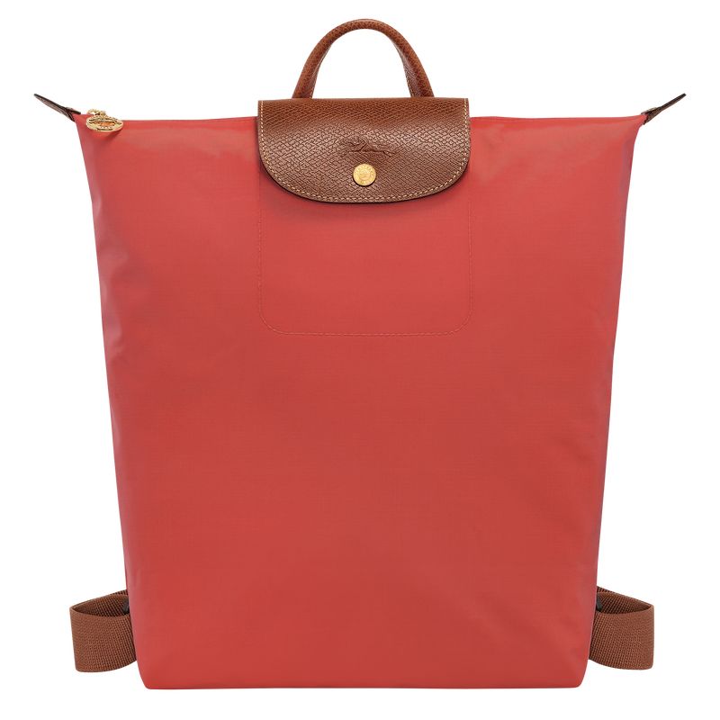 long champ Le Pliage Original M Canvas Női Hátizsákok Tomato | HUXY8768