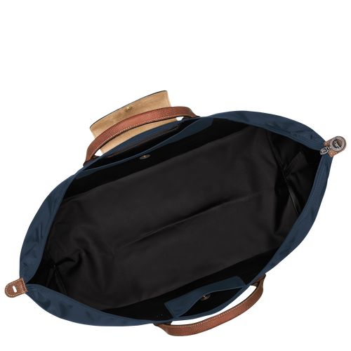 long champ Le Pliage Original M Recycled canvas Női Utazótáskák Sötétkék | HUBE8297