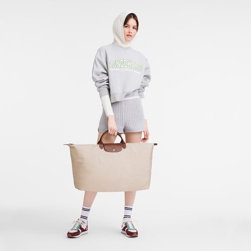 long champ Le Pliage Original M Recycled canvas Női Utazótáskák Paper | HUNW8296