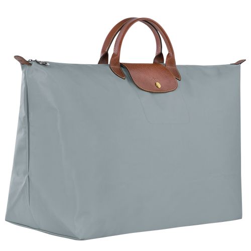 long champ Le Pliage Original M Recycled canvas Női Utazótáskák Steel | HUMQ8295