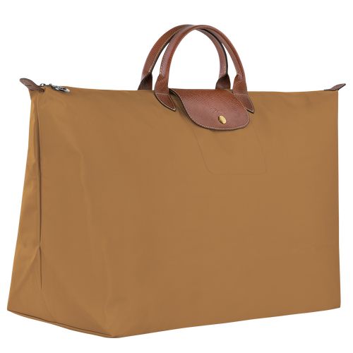 long champ Le Pliage Original M Recycled canvas Női Utazótáskák Fawn | HUMQ8294