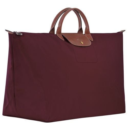 long champ Le Pliage Original M Recycled canvas Női Utazótáskák Bordó | HUNW8293