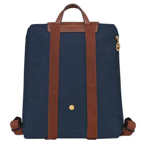 long champ Le Pliage Original M Recycled canvas Férfi Hátizsákok Sötétkék | HUYX7535