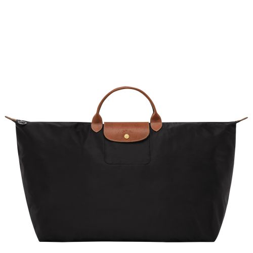 long champ Le Pliage Original M Recycled canvas Férfi Utazótáskák Fekete | HUJP7212