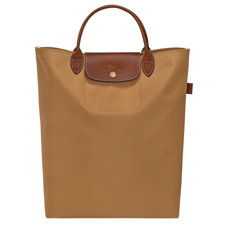 long champ Le Pliage Original M Tote Canvas Női Kézitáska Fawn | HUAH9246