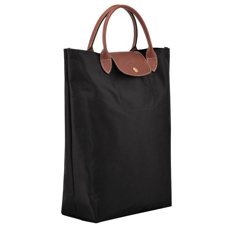 long champ Le Pliage Original M Tote Canvas Női Kézitáska Fekete | HUGS9242