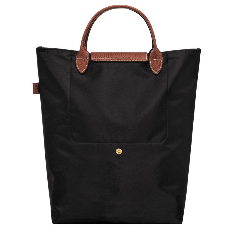 long champ Le Pliage Original M Tote Canvas Női Kézitáska Fekete | HUGS9242