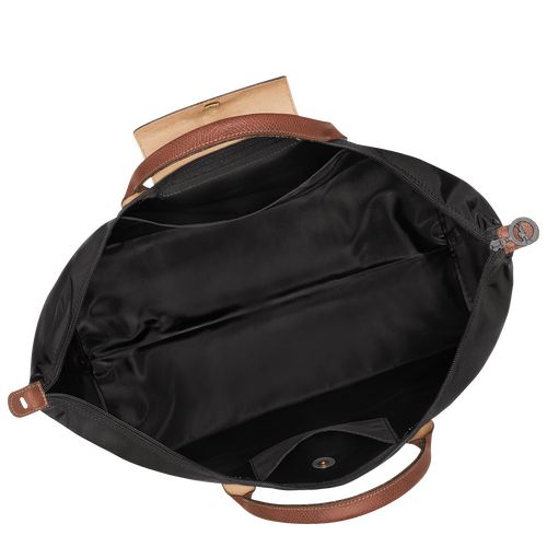 long champ Le Pliage Original S Recycled canvas Női Utazótáskák Fekete | HUHA8305