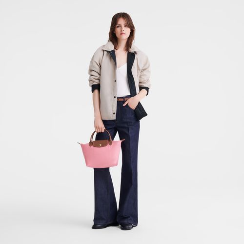 long champ Le Pliage Original S Recycled canvas Női Kézitáska Marshmallow | HUCT9070