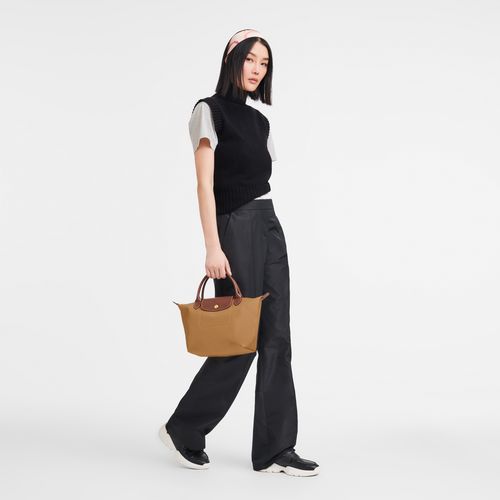 long champ Le Pliage Original S Recycled canvas Női Kézitáska Fawn | HULI9067