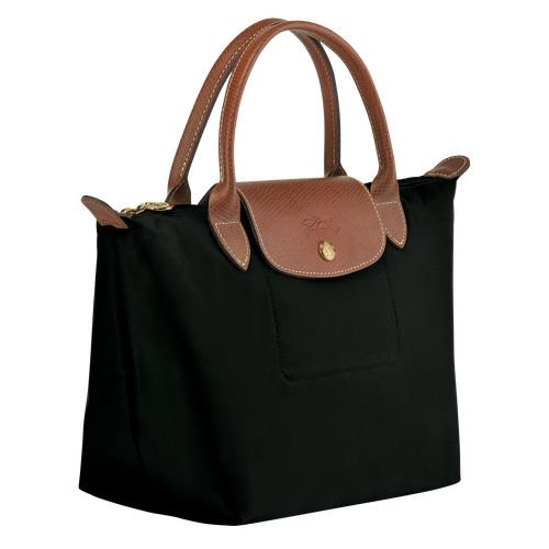 long champ Le Pliage Original S Recycled canvas Női Kézitáska Fekete | HUGS9063