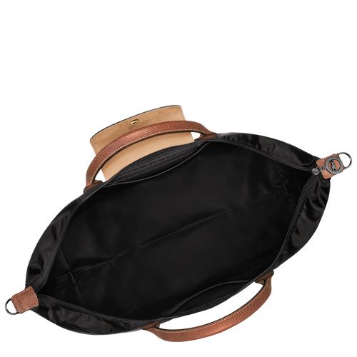 long champ Le Pliage Original expandable Recycled canvas Női Utazótáskák Fekete | HUVR8291