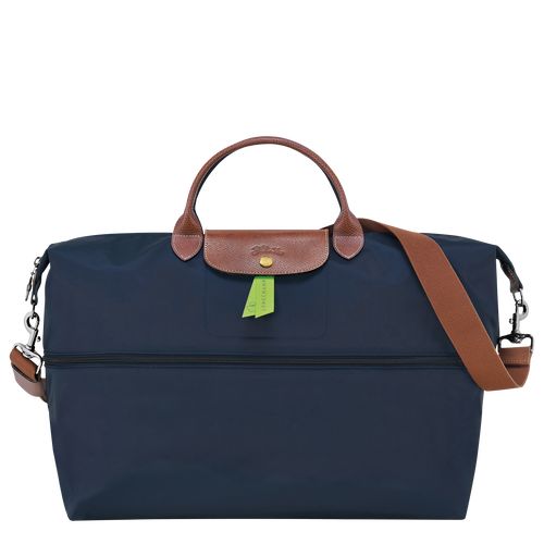 long champ Le Pliage Original expandable Recycled canvas Női Utazótáskák Sötétkék | HUCT8290