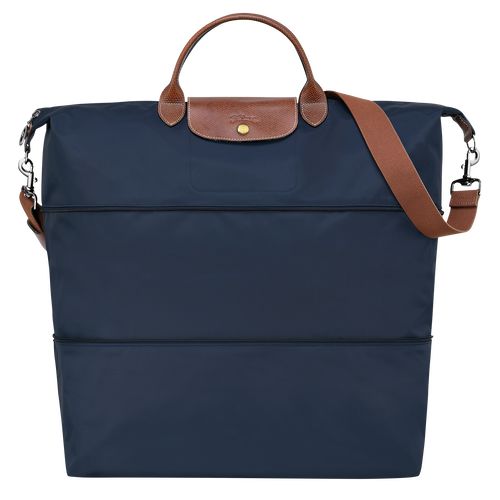 long champ Le Pliage Original expandable Recycled canvas Női Utazótáskák Sötétkék | HUCT8290