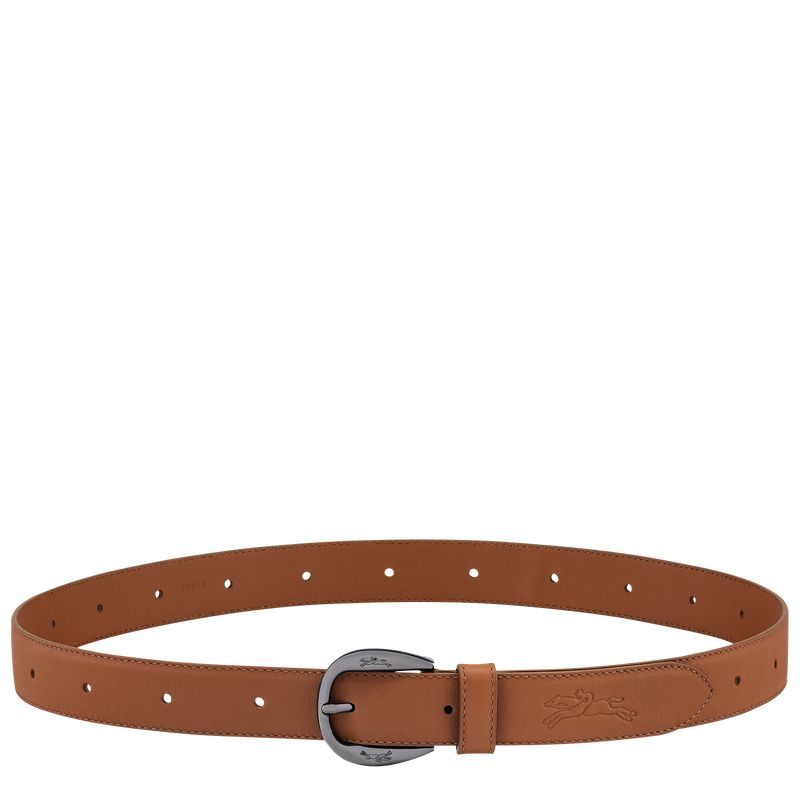 long champ Le Pliage Xtra Leather Női Öv Cognac | HUMQ8035