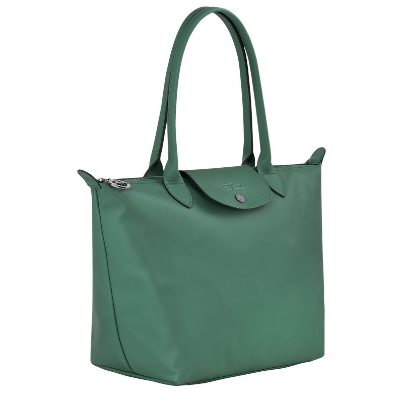 long champ Le Pliage Xtra M Tote Leather Női Válltáskák Sage | HUTC8845