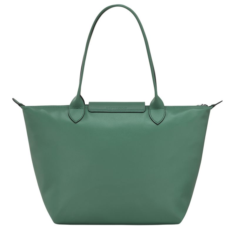 long champ Le Pliage Xtra M Tote Leather Női Válltáskák Sage | HUTC8845