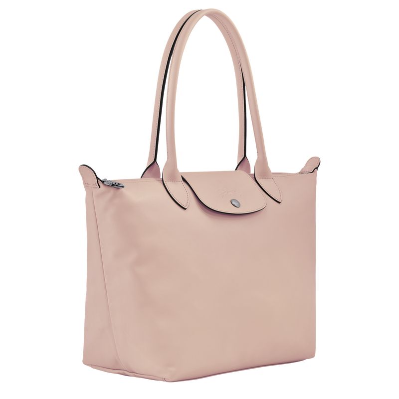 long champ Le Pliage Xtra M Tote Leather Női Válltáskák Nude | HURV8844