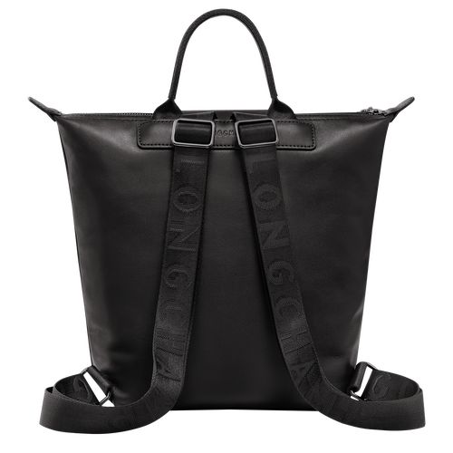 long champ Le Pliage Xtra S Leather Férfi Hátizsákok Fekete | HUTC7545