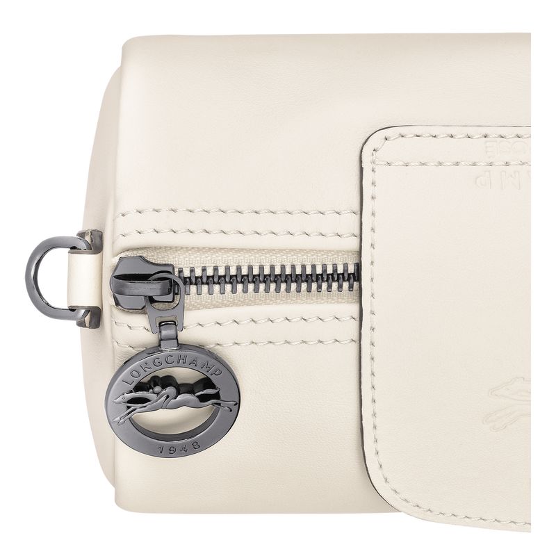 long champ Le Pliage Xtra XS Crossbody Leather Női Mini Táskák Ecru | HUKO9291