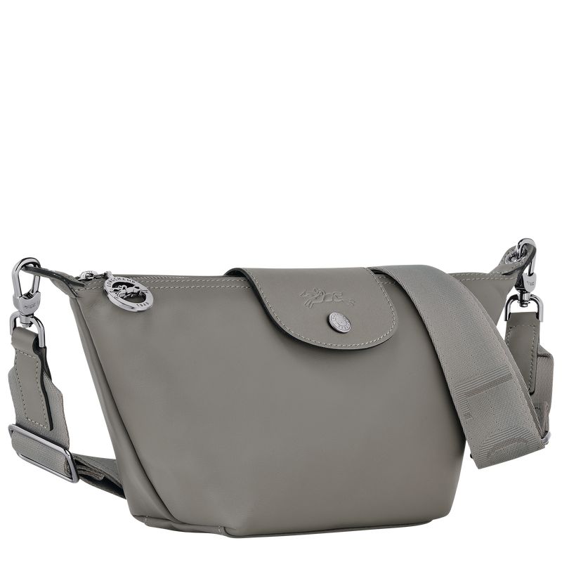 long champ Le Pliage Xtra XS Crossbody Leather Női Válltáskák Turtledove | HUEB8838